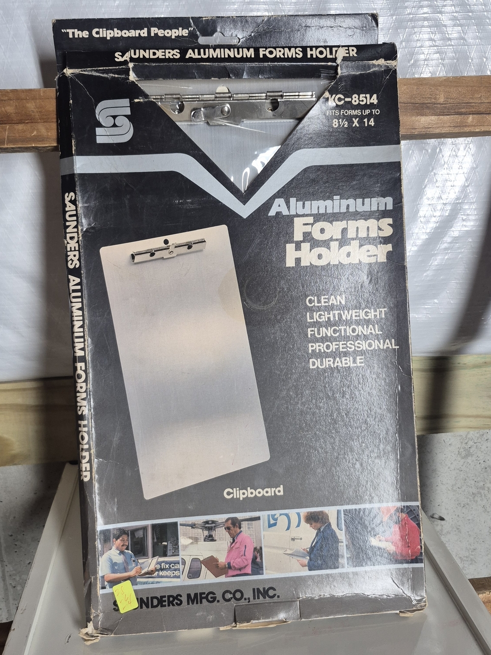 Saunders Aluminum Forms Holder Clipboard - Silver